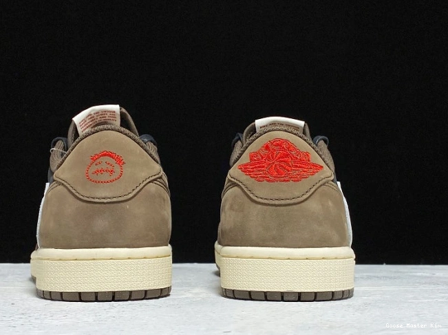 OG 1 Mocha Low SP x CQ4277-001 Dark Scott Air Jordan Travis 0613